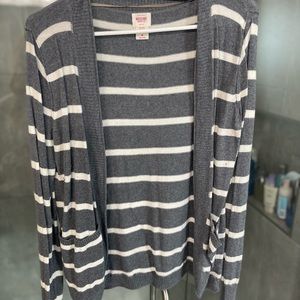 Striped cardigan